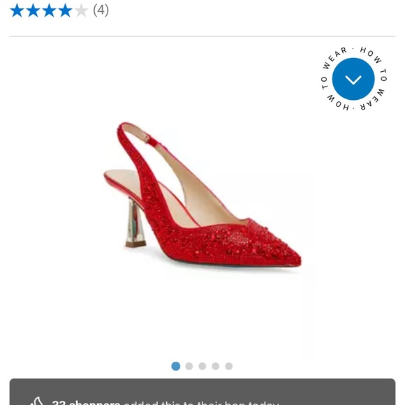 Betsey Johnson Clark Slingback Heels - Picture 6 of 6